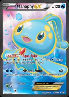 2016 BREAKpoint Manaphy-EX #116 card