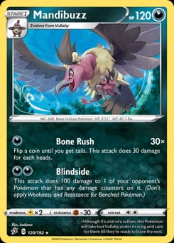 Rebel Clash Mandibuzz #120 card
