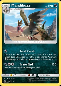 Team Up Mandibuzz #93 card
