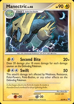 Arceus Manectric #22 card