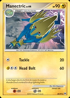 Arceus Manectric #44 card