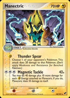 Deoxys Manectric #38 card
