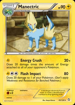 2012 Dragons Exalted Manectric #43 card