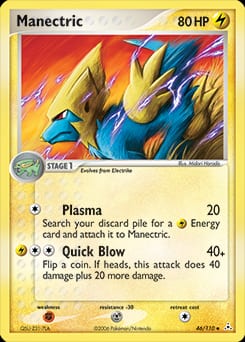 Holon Phantoms Manectric #46 card