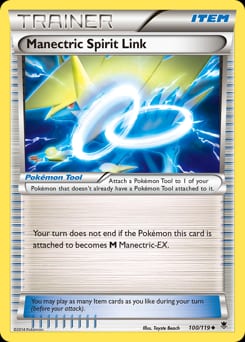 Phantom Forces Manectric Spirit Link #100 card