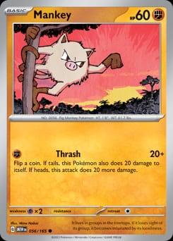 2023 151 Mankey #56 card