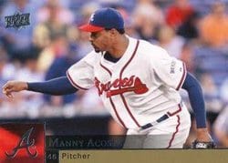2009 Upper Deck Base Set Manny Acosta #527 card