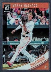 2018 Donruss Optic Base Set Manny Machado #154 card