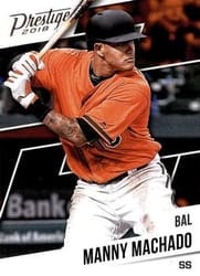 2018 Panini Chronicles Prestige Manny Machado #21 card