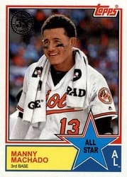 2018 Topps 1983 Topps Baseball 35th Anniversary All-Stars Manny Machado #83AS-38 card