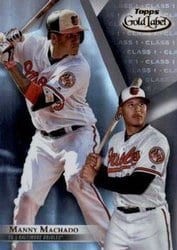 2018 Topps Gold Label Base Set Manny Machado #11 card