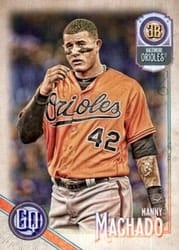 2018 Topps Gypsy Queen Base Set Manny Machado #98c card