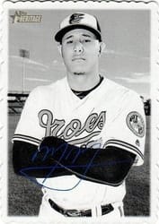 2018 Topps Heritage 1969 Topps Deckle Edge Manny Machado #20 card