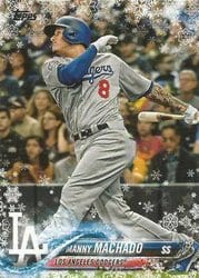 2018 Topps Holiday Base Set Manny Machado #HMW37 card