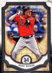 2018 Topps Museum Collection Base Set Manny Machado #5 card
