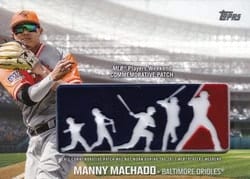2018 Topps Players Weekend Logo Patches Manny Machado #PWP-MM card