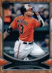 2018 Topps Tribute Base Set Manny Machado #13 card