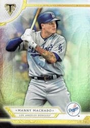 2018 Topps Triple Threads Base Set Manny Machado #6 card