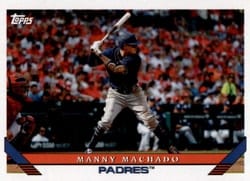 2019 Topps Archives Base Set Manny Machado #209 card