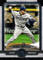 2019 Topps Museum Collection Base Set Manny Machado #78 card
