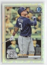 2020 Bowman Chrome Manny Machado #2 card