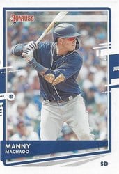 2020 Donruss Base Set Manny Machado #185 card