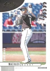 2020 Panini Absolute Base Set Manny Machado #10 card