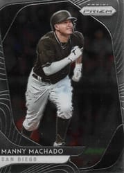 2020 Panini Prizm Base Set Manny Machado #76 card