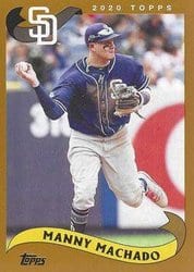 2020 Topps Archives Base Set Manny Machado #201 card