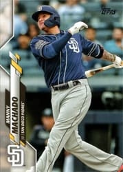 2020 Topps Base Set Manny Machado #188 card
