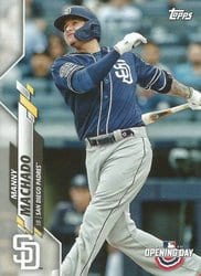 2020 Topps Opening Day Base Set Manny Machado #200 card