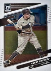 2021 Donruss Optic Base Set Manny Machado #154 card