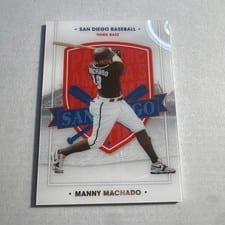 2021 Panini Chronicles America's Pastime Dual Swatches Manny Machado #34 card