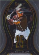 2021 Panini Select 25-Man Manny Machado #25M-21 card