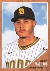 2021 Topps Archives Base Set Manny Machado #68 card