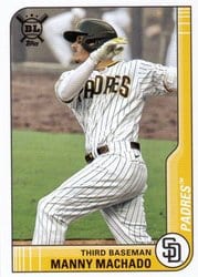 2021 Topps Big League Base Set Manny Machado #55 card