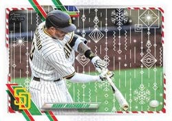 2021 Topps Holiday Base Set Manny Machado #HW153 card