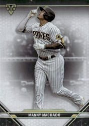 2021 Topps Triple Threads Base Set Manny Machado #9 card