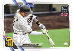 2021 Topps UK Edition Base Set Manny Machado #140 card