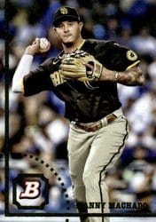 2022 Bowman Heritage Base Set Manny Machado #97 card