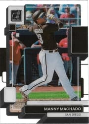 2022 Panini Chronicles Clearly Donruss Manny Machado #34 card