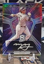 2022 Panini Chronicles Spectra Deep Space Signatures Manny Machado #DSS-MM card