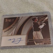 2022 Panini Select Moon Shot Signatures Manny Machado #MSS-MM card