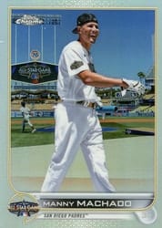 2022 Topps Chrome Update 2022 All-Star Game Manny Machado #ASGC-12 card