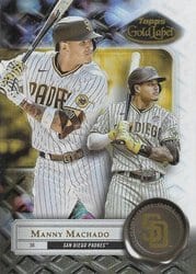 2022 Topps Gold Label Base Set Manny Machado #63 card