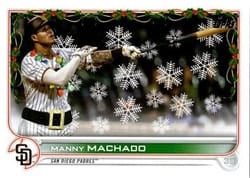 2022 Topps Holiday Base Set Manny Machado #HW143c card
