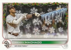 2022 Topps Holiday Base Set Manny Machado #HW143d card