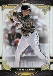 2022 Topps Triple Threads Base Set Manny Machado #33 card