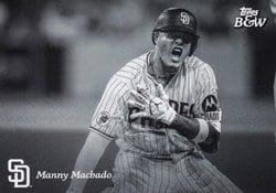2023 Topps Black & White Base Set Manny Machado #84 card