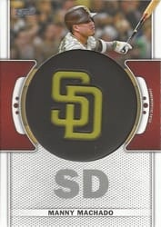 2023 Topps Team Logo Manufactured Patches Manny Machado #TLP-MM card
